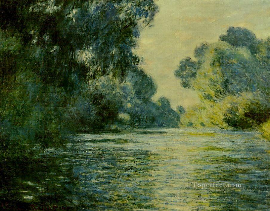 Arm of the Seine at Giverny Claude Monet Oil Paintings